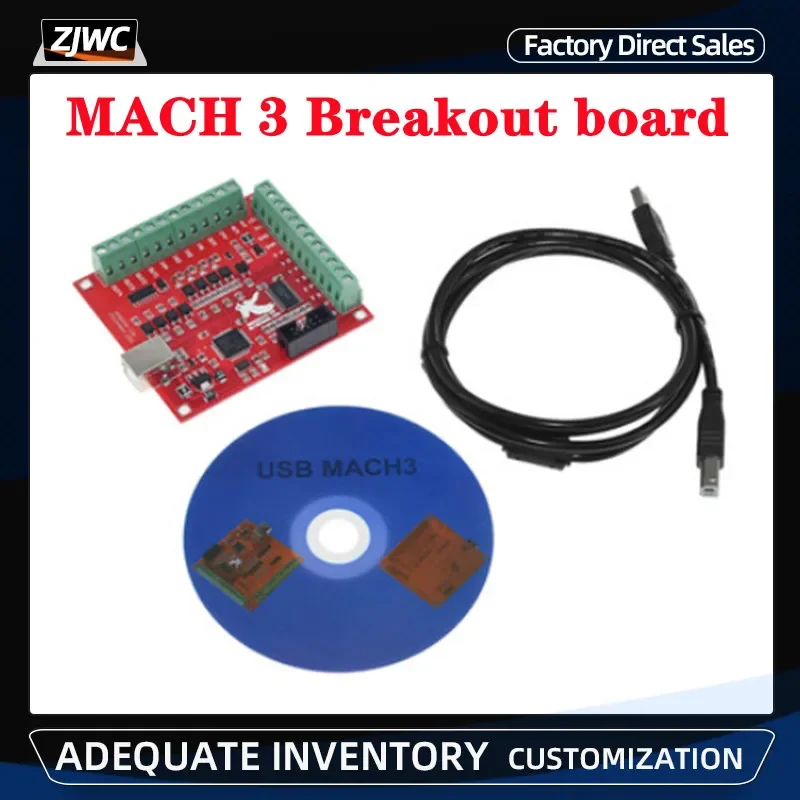 Mach3 Usb Cnc Controller 4 Axis 100Khz - 3 stks/set 1 st 4 Axis