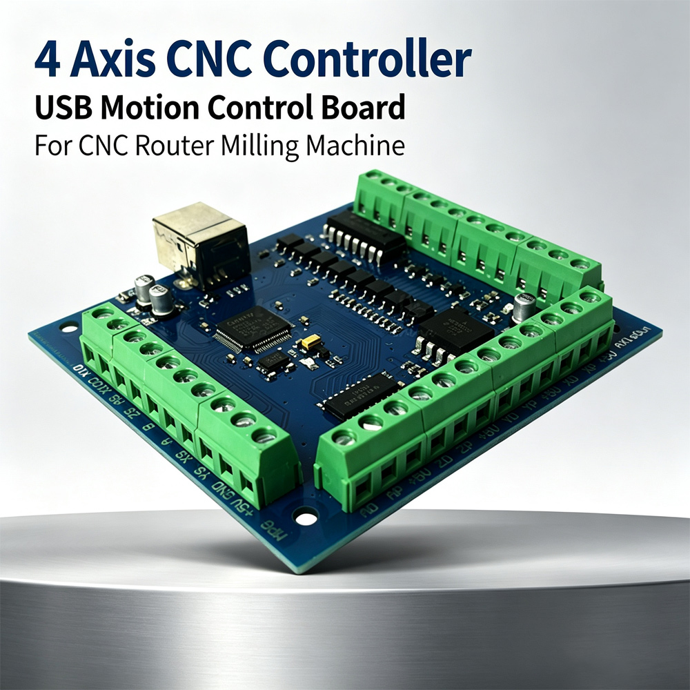 Mach3 Usb Cnc Controller 4 Axis 100Khz - CNC Motion MACH3 4-assige controllerkaart 100KHz