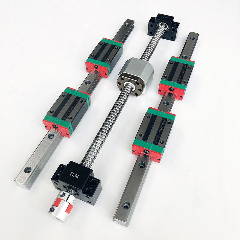 Hgr20 Linear Guide Rail Ballscrew Set - 2 set HGR20 HGR15 lineaire geleiderail