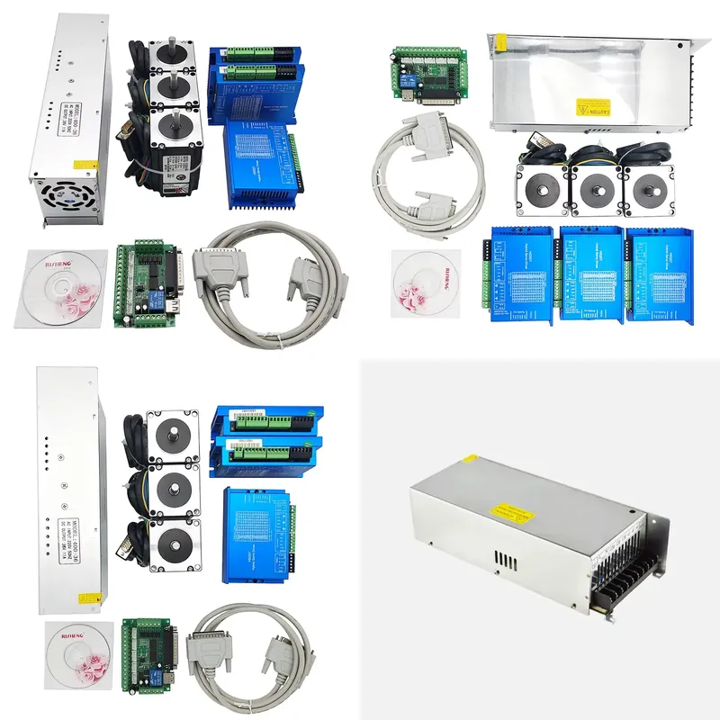 Nema 23 Closed Loop Stepper Motor Driver Kit - 3-assige 2N.m Nema23 CNC Kit Servo