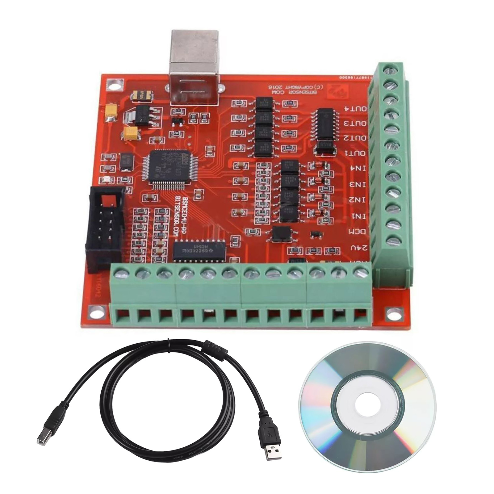 Mach3 Usb Cnc Controller 4 Axis 100Khz - USB CNC 4-assige bewegingsbesturingskaart Plug &