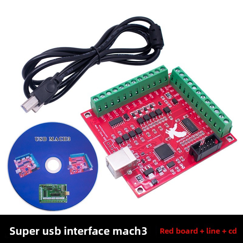Mach3 Usb Cnc Controller 4 Axis 100Khz - Breakout board CNC USB MACH3 100