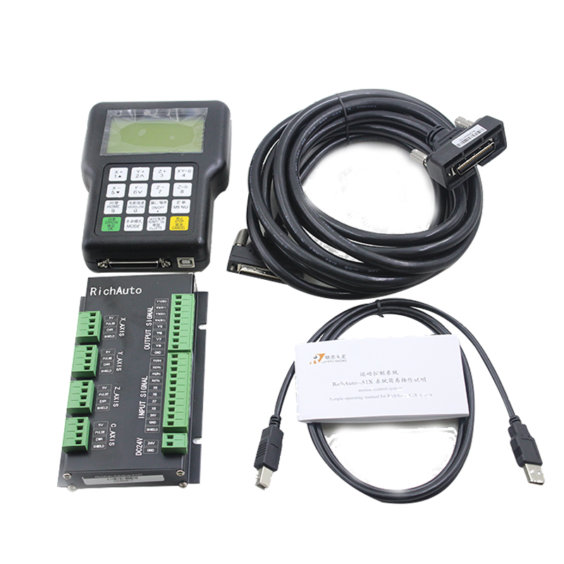 Richauto A11 Dsp Controller 3 Axis - Richauto A11 CNC-controller DSP A11E 3-assige
