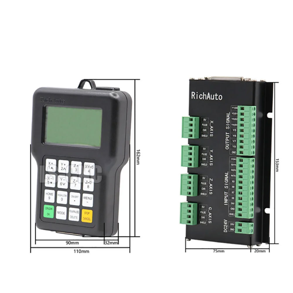 Richauto A11 3-assige Dsp Grav - Richauto A11 Dsp Controller 3 Axis recensie en prijs