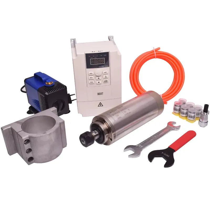 Gdz80 2.2kw Watergekoelde Spin - 2.2Kw Water Cooled Spindle Kit Vfd recensie en prijs