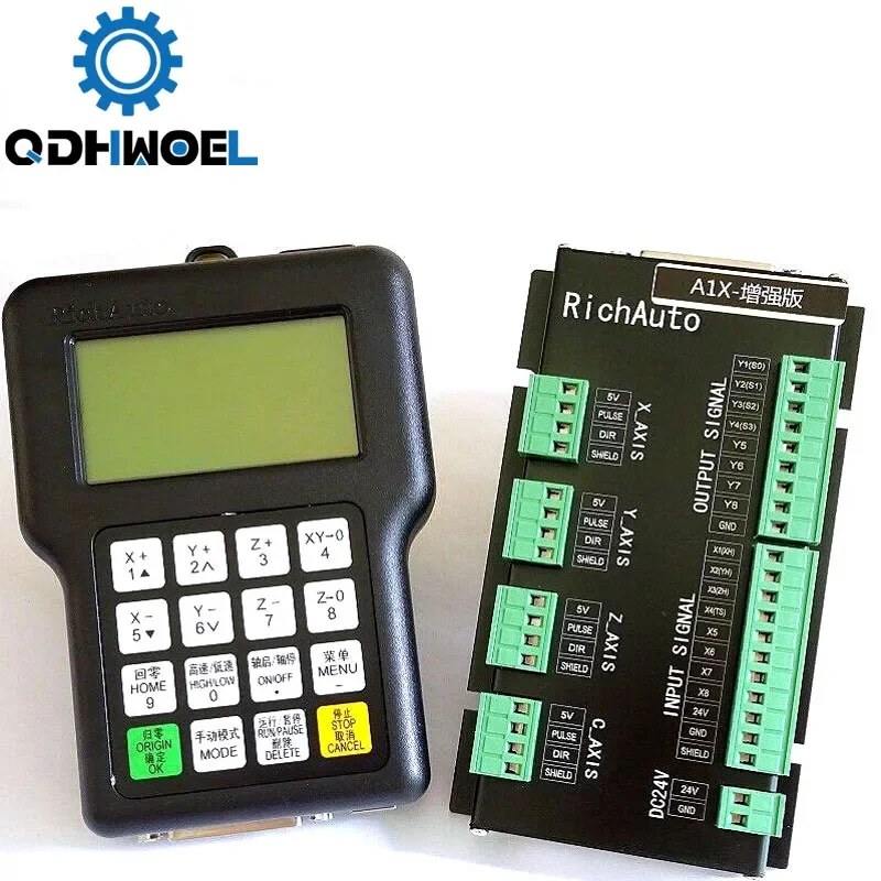 QDHWOEL RichAuto DSP A11 CNC-c - Richauto A11 Dsp Controller 3 Axis recensie en prijs