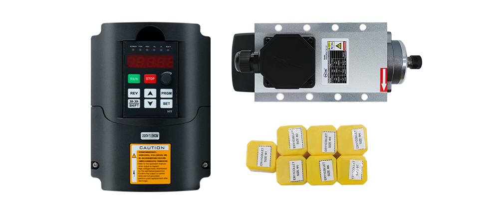 HLTNC 1.5kw Flash luchtgekoeld - Air Cooled 1.5Kw Spindle Motor Inverter 110V recensie en prijs