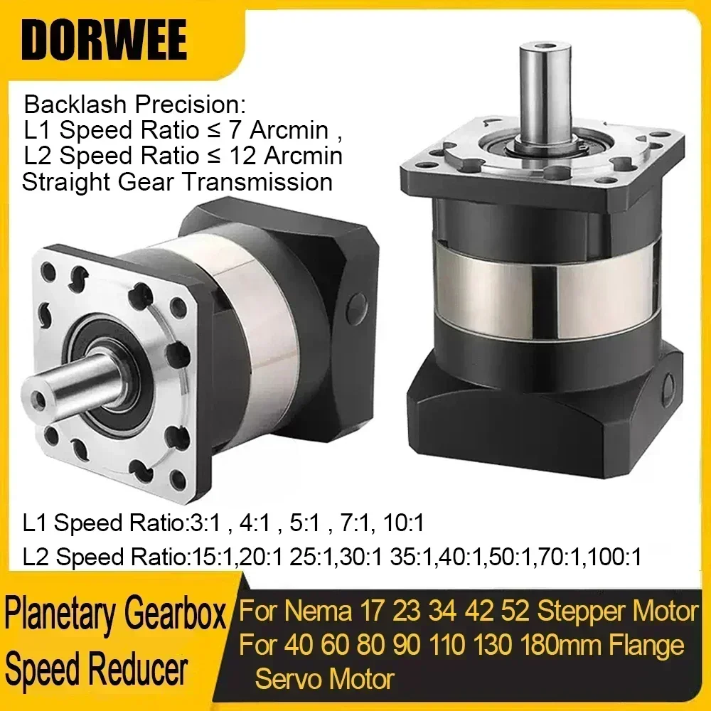 Planetaire versnellingsbakmoto - Planetary Gearbox Reducer Nema 23 34 recensie en prijs