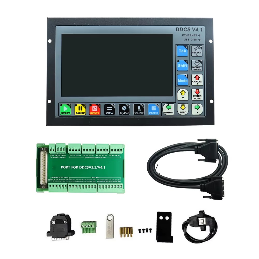 DDCS-V4.1 4-assige standalone  - Ddcs V4.1 4 Axis Cnc Offline Controller recensie en prijs