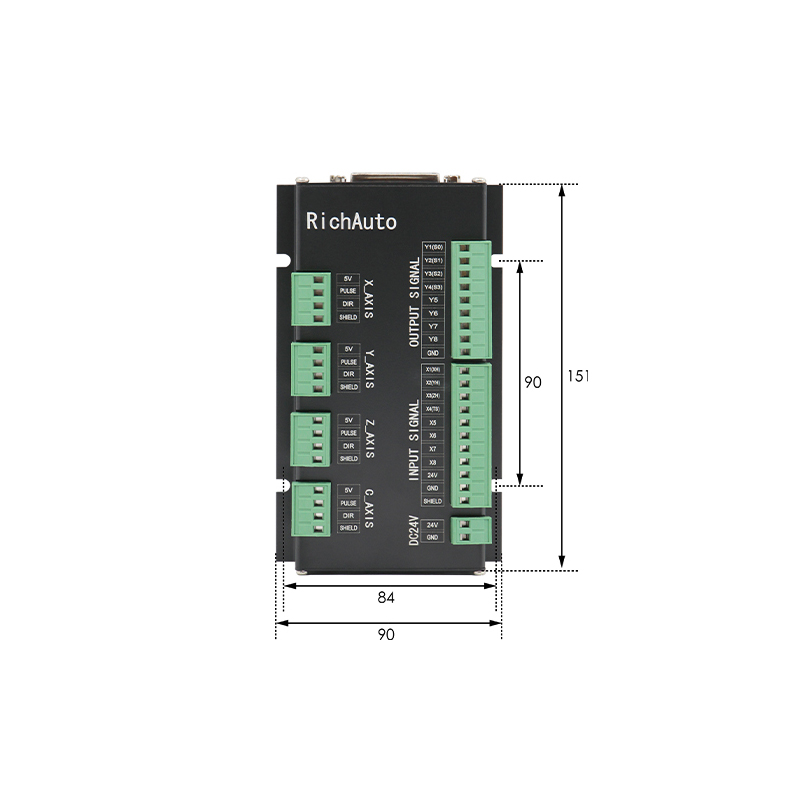 Origineel RichAuto A11E DSP dr - Richauto A11 Dsp Controller 3 Axis recensie en prijs