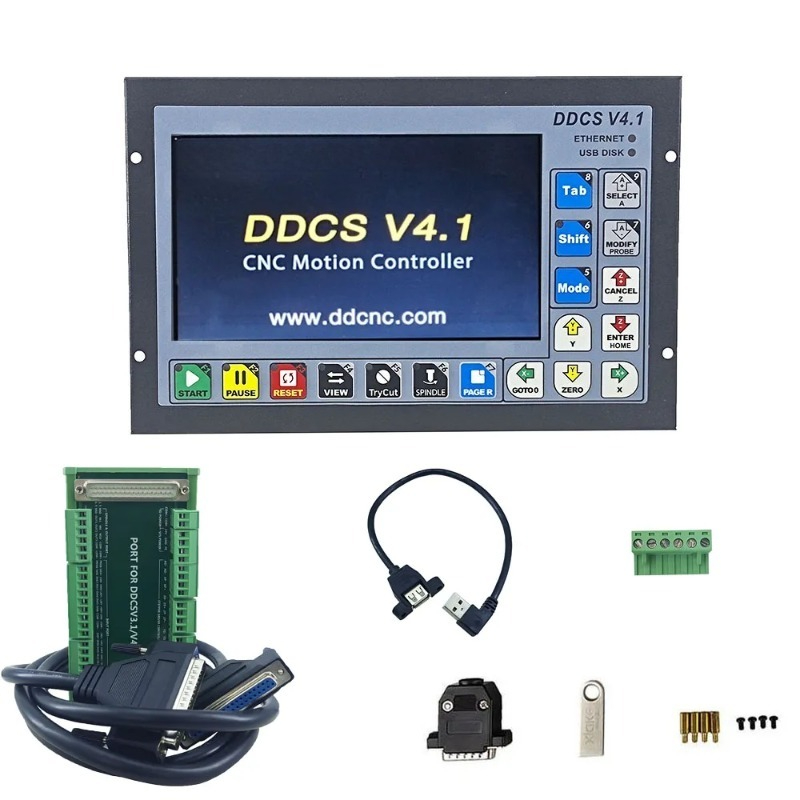 DDCS V4.1 Standalone Motion Co - Ddcs V4.1 4 Axis Cnc Offline Controller recensie en prijs