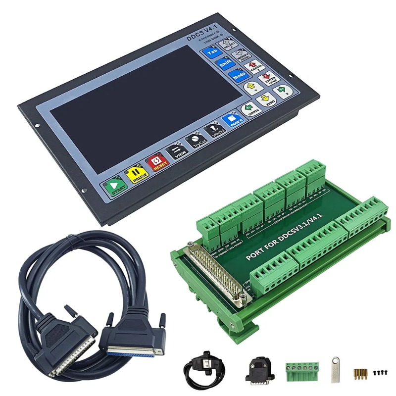 DDCS V4.1 Standalone Motion Co - Ddcs V4.1 4 Axis Cnc Offline Controller recensie en prijs