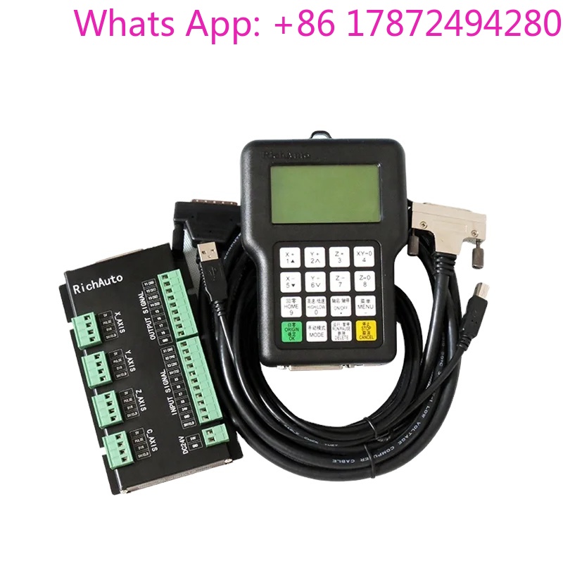 CNC Routerfrees 3-assige bestu - Richauto A11 Dsp Controller 3 Axis recensie en prijs