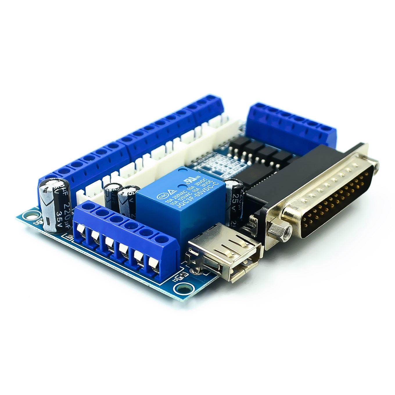 Verbeterde 5-assige CNC-interf - 5 Axis Cnc Breakout Board Interface Mach3 recensie en prijs